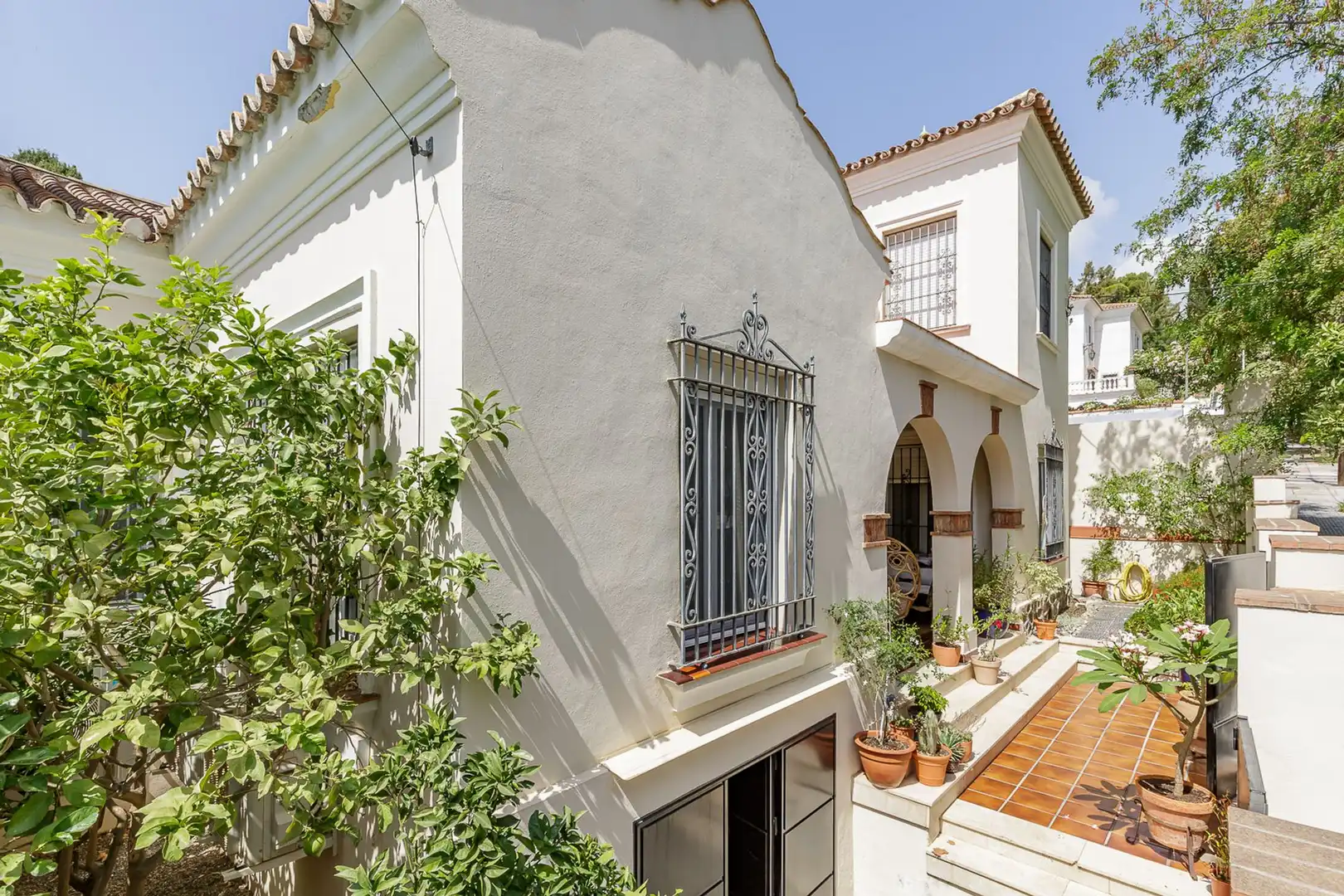 Vista exterior de Casa adosada de lloguer en Málaga