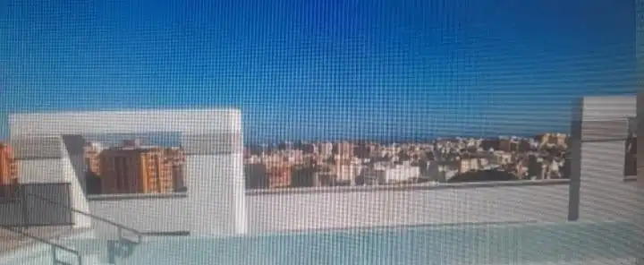 Vista exterior de Piso de alquiler en Almería con Terraza, Amueblado y Piscina comunitaria