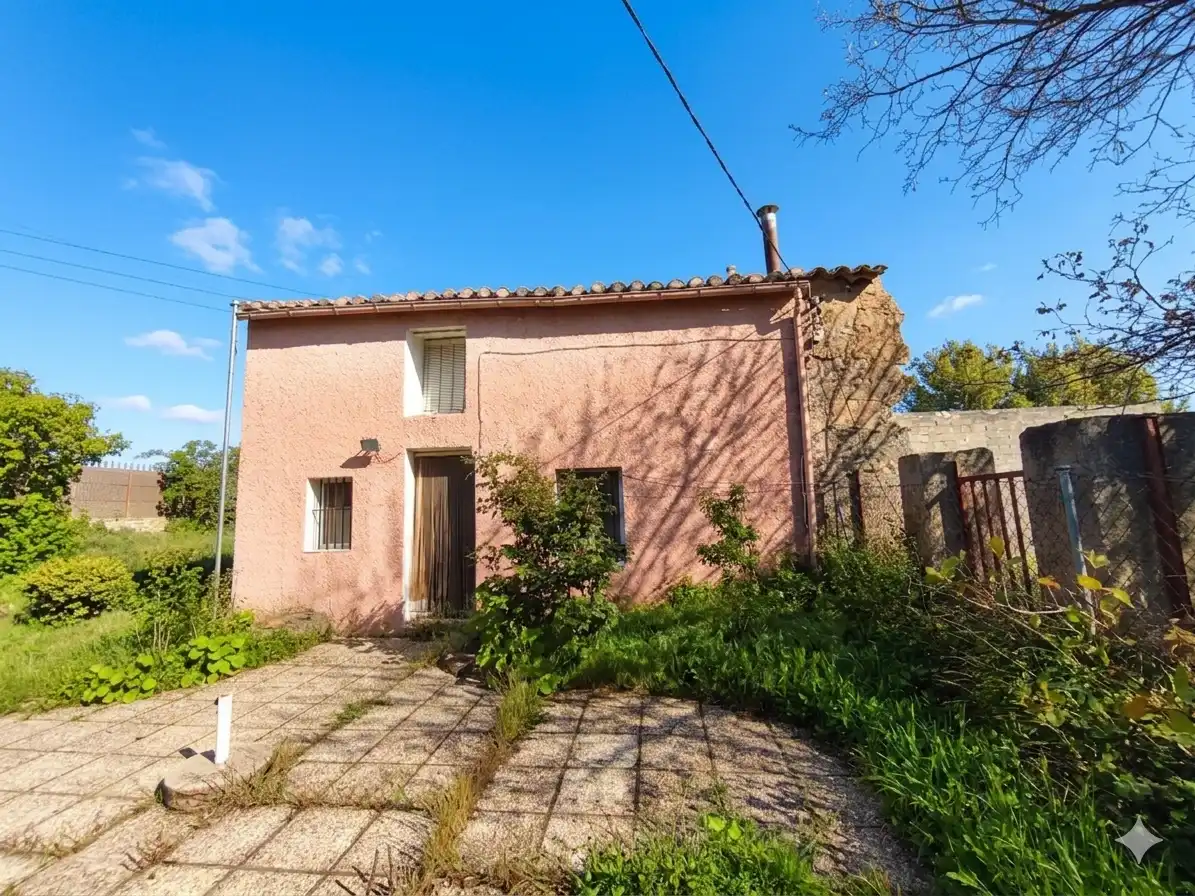 Vista exterior de Casa o chalet en venta en Santa María de la Alameda con Jardín privado