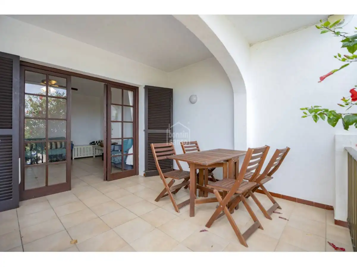 Terraza de Apartamento en venta en Alaior con Terraza, Piscina y Amueblado