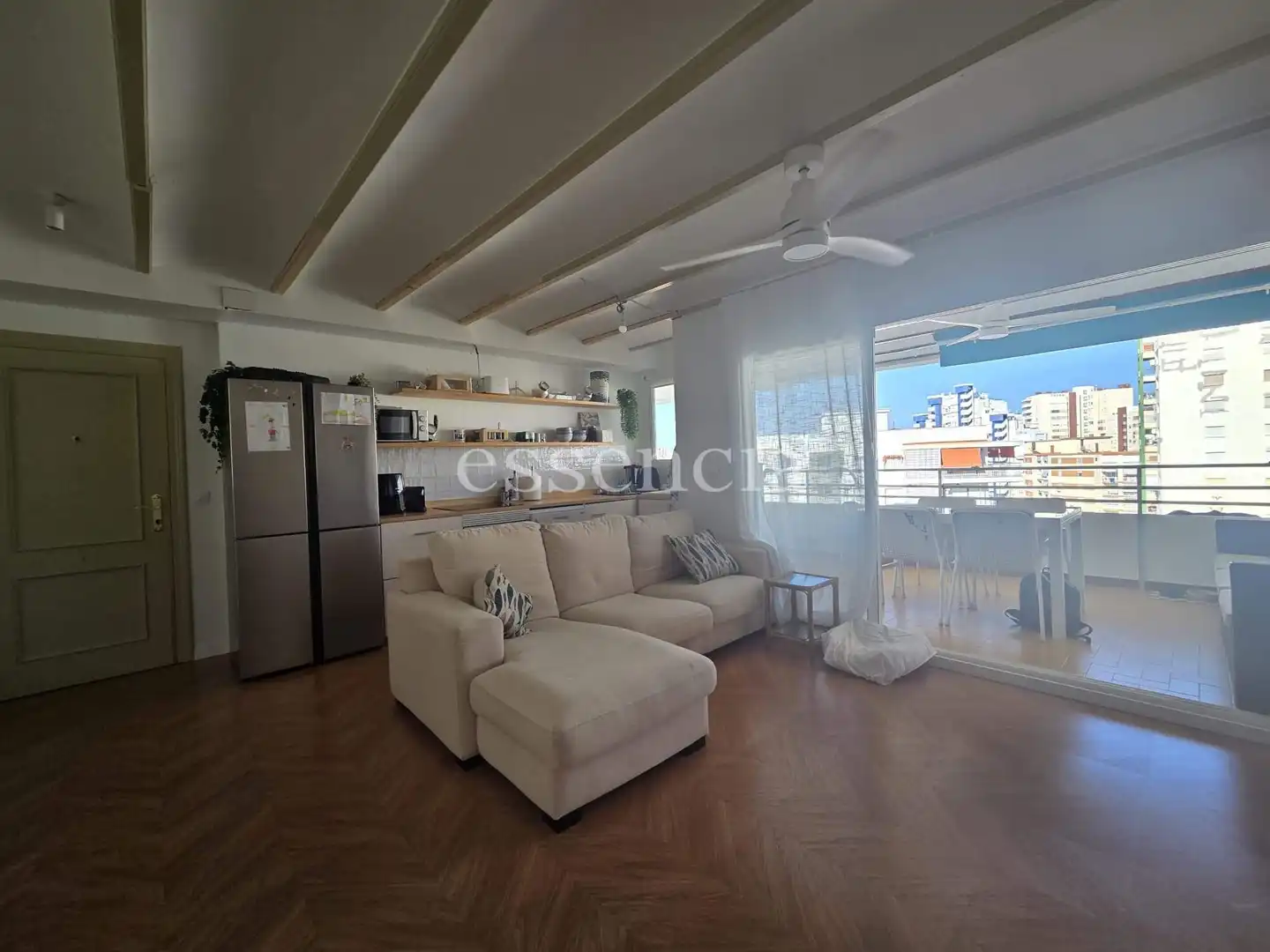 Sala d'estar de Apartament en venda en Gandia amb Jardí privat, Terrassa i Balcó