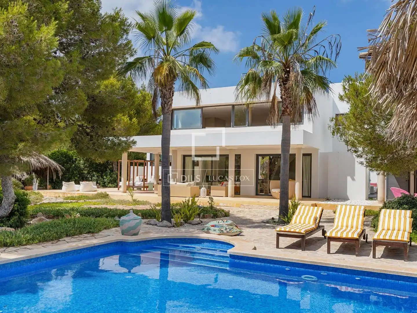 Vista exterior de Casa o chalet de alquiler en Formentera con Aire acondicionado, Jardín privado y Terraza