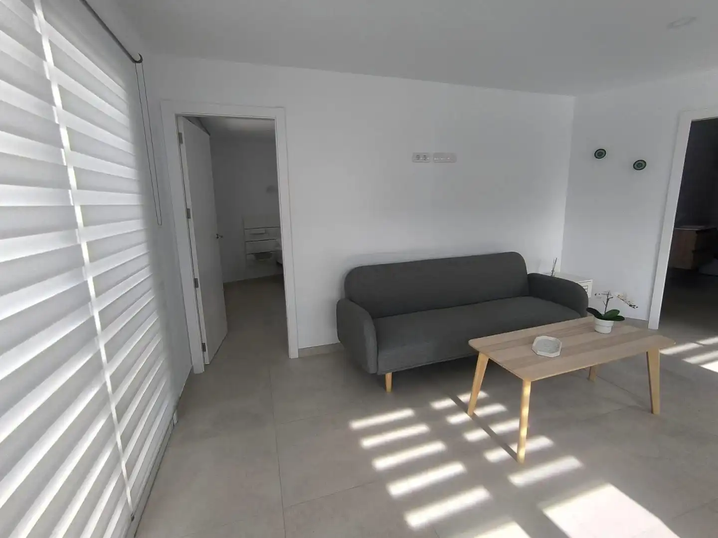 Sala d'estar de Àtic de lloguer en La Victoria de Acentejo amb Moblat