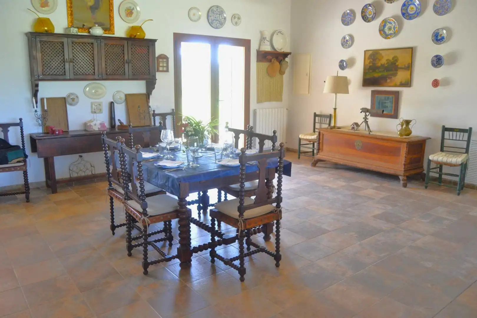 Esszimmer von Country house zum Verkauf in Muro mit Klimaanlage, Heizung und Privatgarten