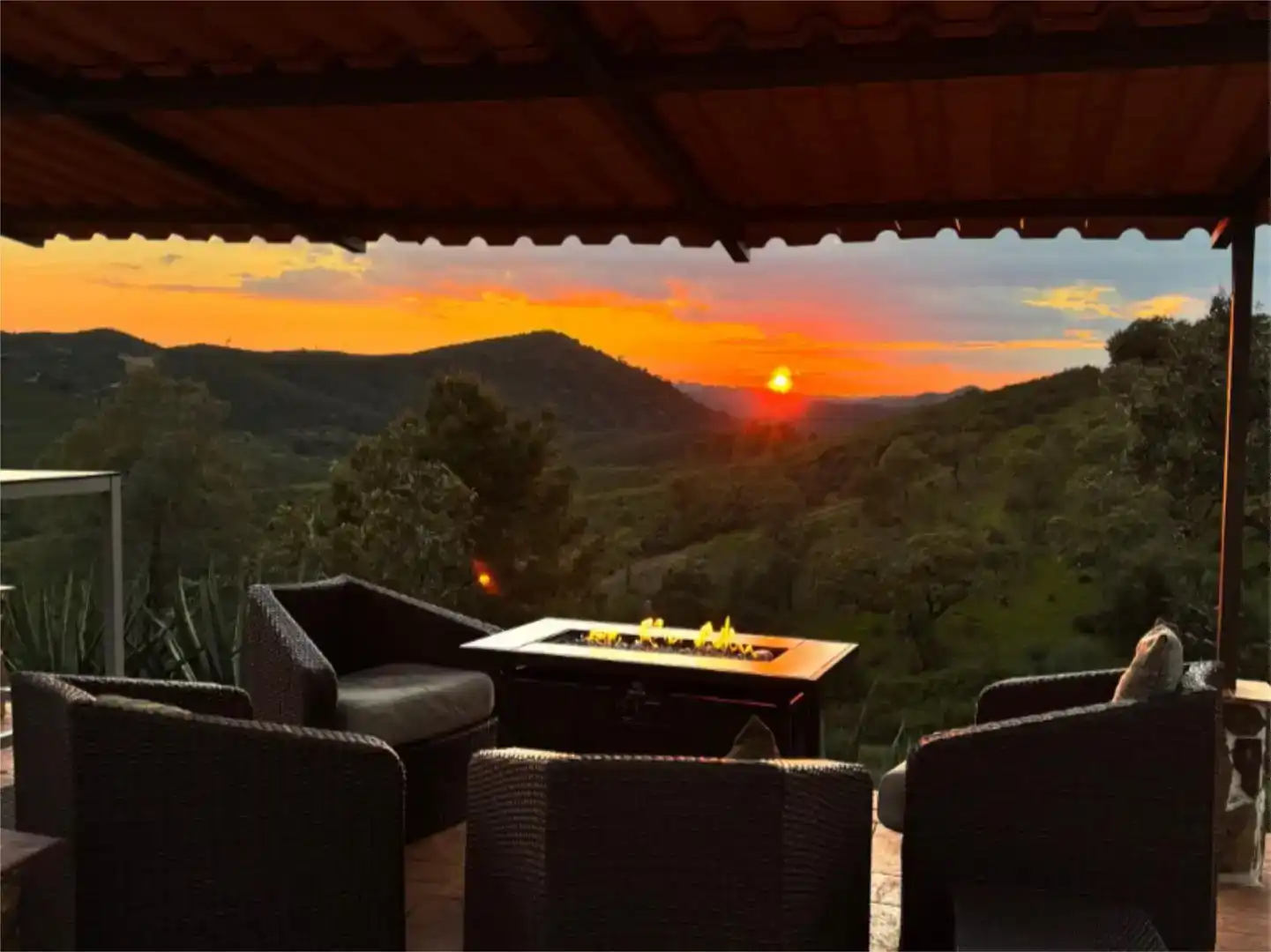 Terraza de Finca rústica en venta en El Madroño con Aire acondicionado, Jardín privado y Parquet