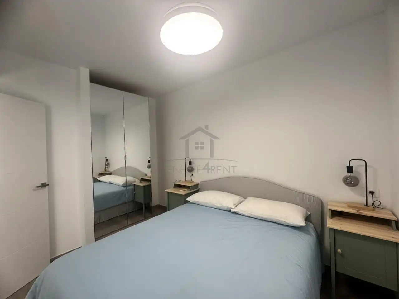 Bedroom of Apartments for rent in Arona  with Air Conditioner, Terrace and Furnished