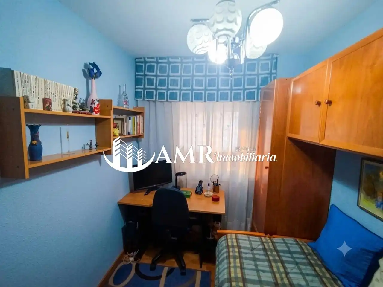 Bedroom of Flat for sale in Móstoles  with Air Conditioner, Heating and Terrace
