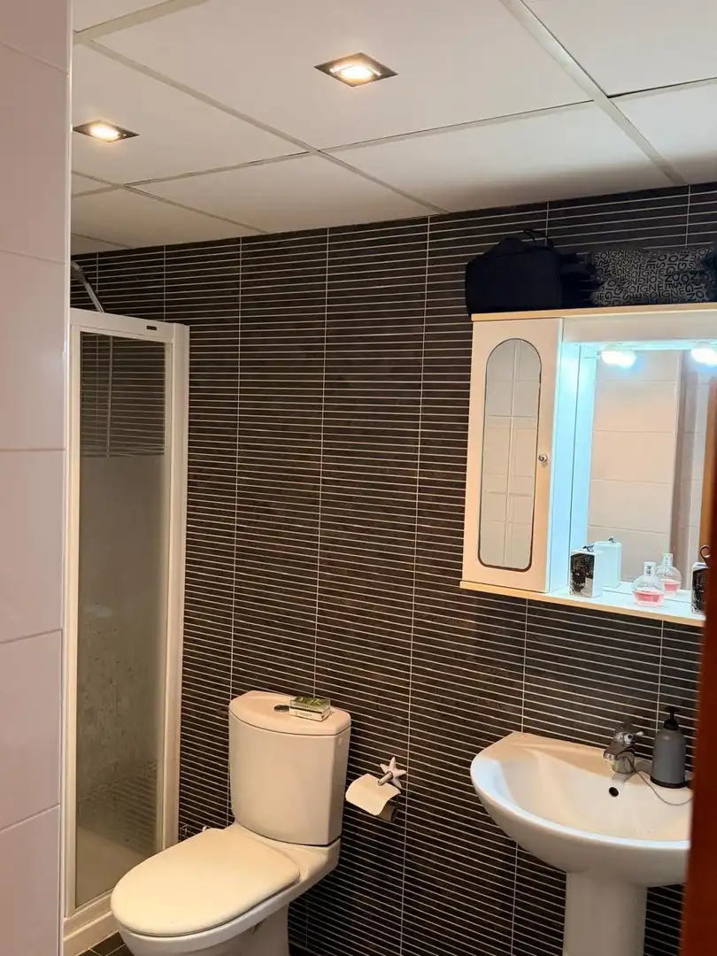 Bathroom of Attic for sale in Vila-real  with Air Conditioner, Terrace and Furnished