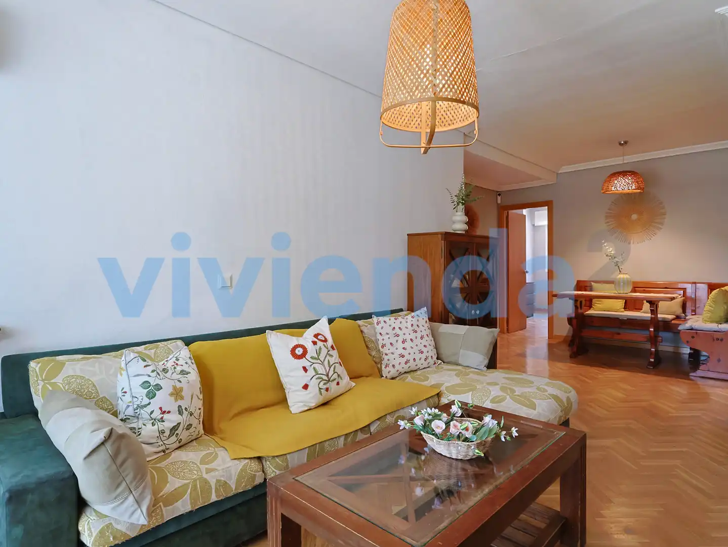 Sala de estar de Piso en venta en Madrid con Aire acondicionado, Calefacción y Balcón