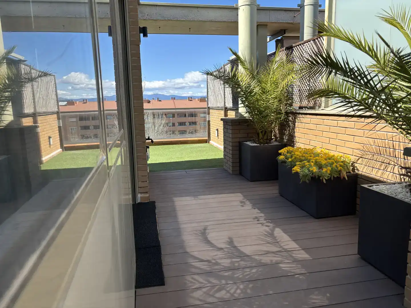 Terrassa de Àtic en venda en Las Rozas de Madrid amb Aire condicionat, Jardí privat i Parquet