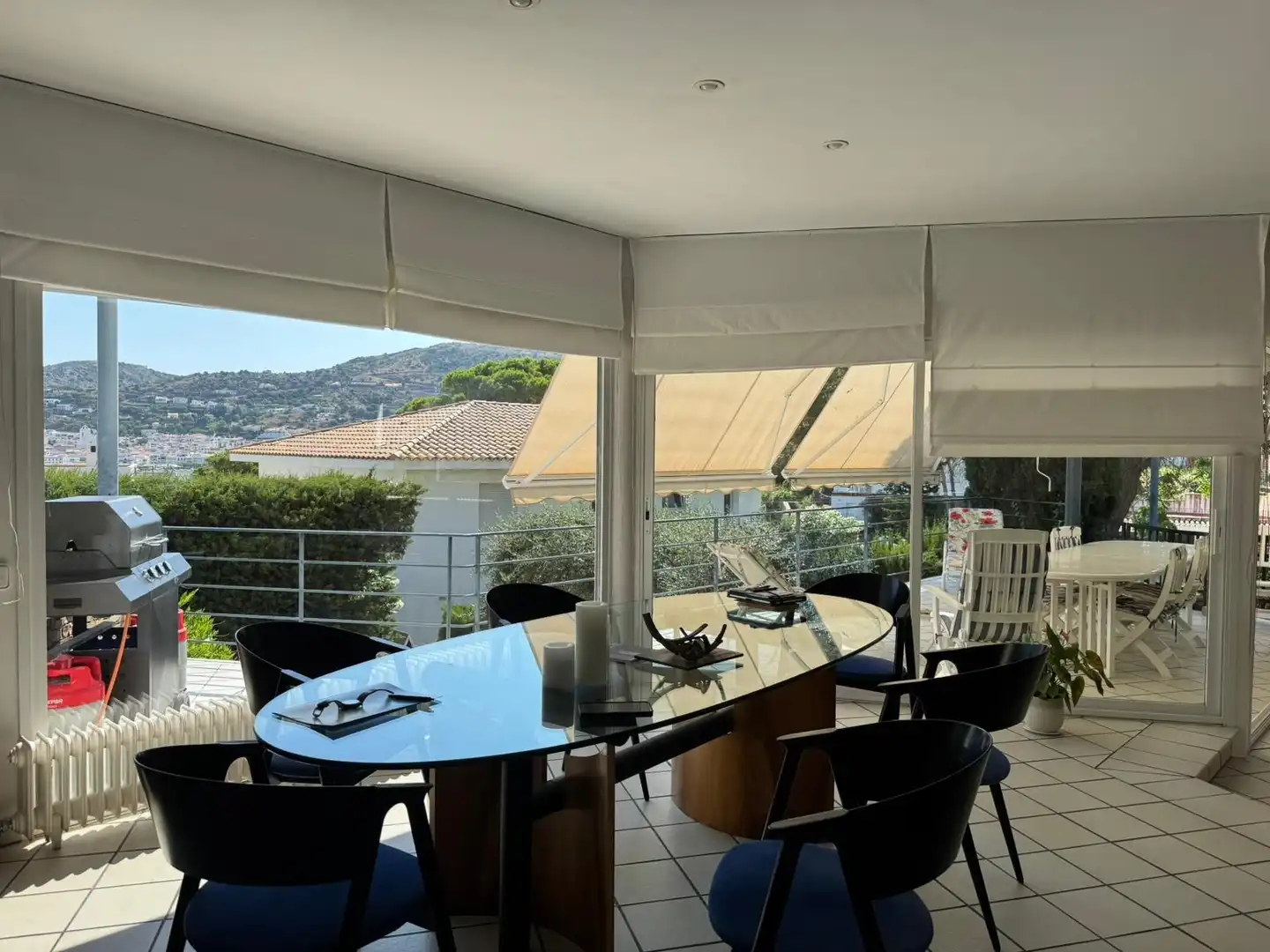 Menjador de Casa o xalet en venda en El Port de la Selva amb Jardí privat, Terrassa i Moblat