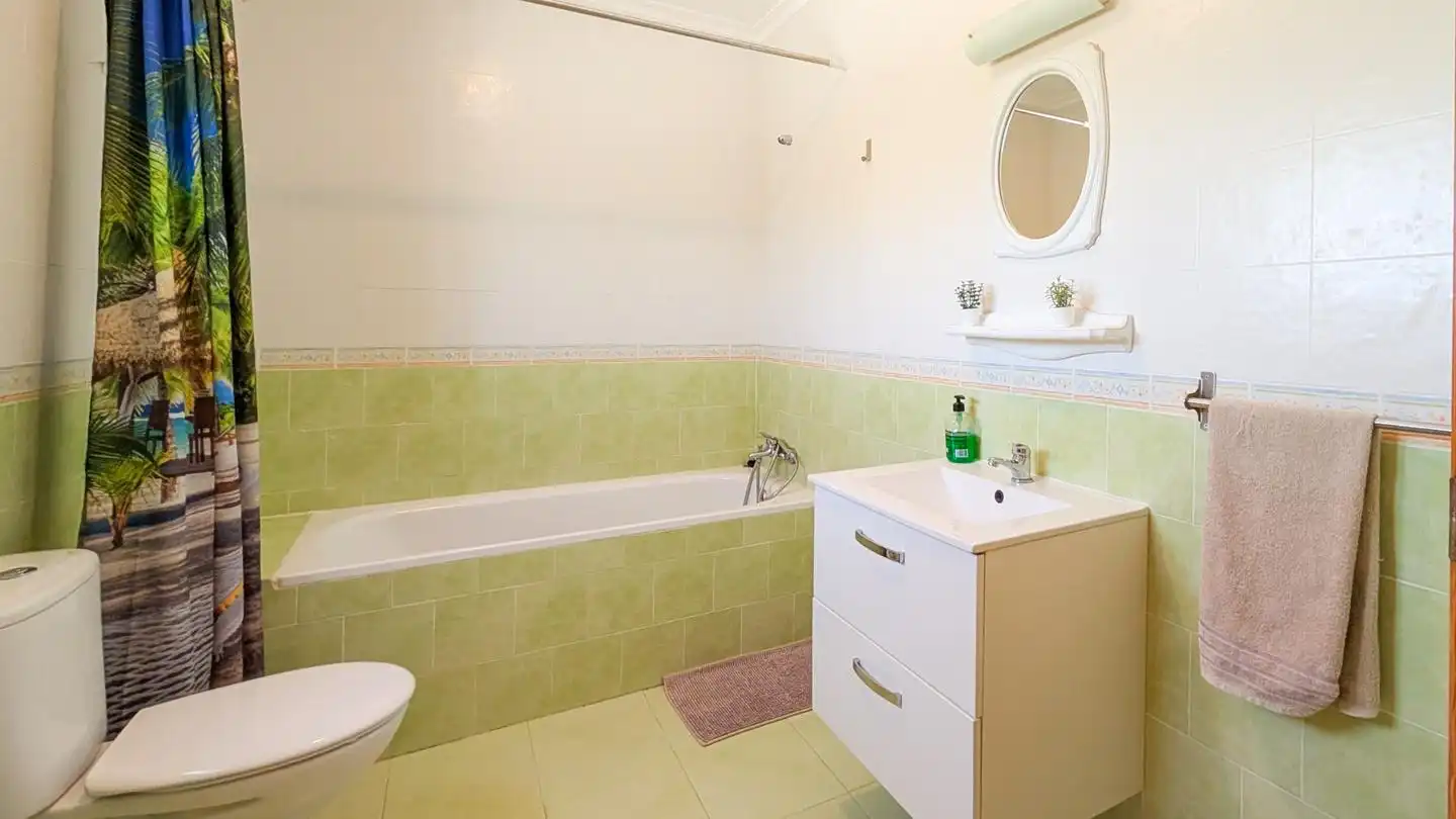 Bany de Casa o xalet en venda en Elche / Elx amb Aire condicionat, Jardí privat i Terrassa