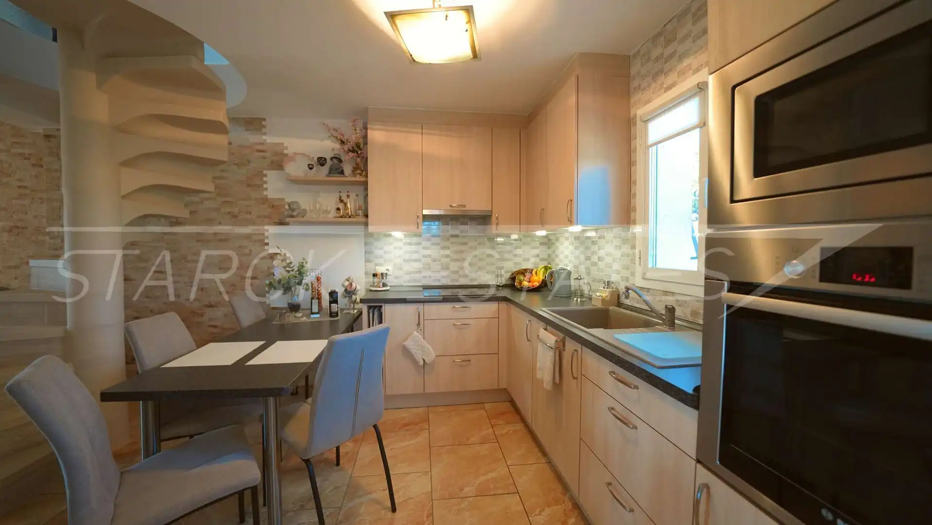 Cocina de Casa o chalet en venta en Els Poblets con Aire acondicionado y Piscina