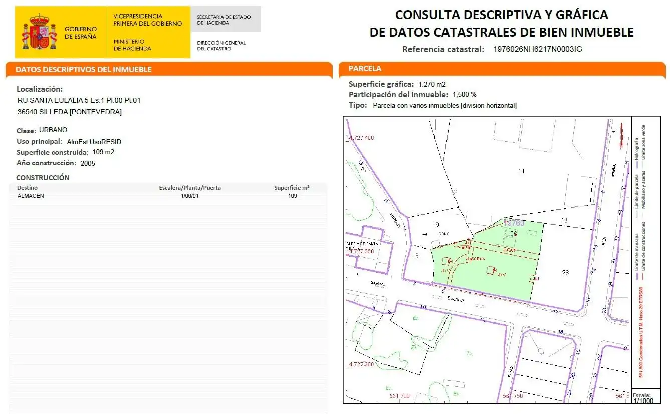Local en venta en SANTA EULALIA, 5, Silleda