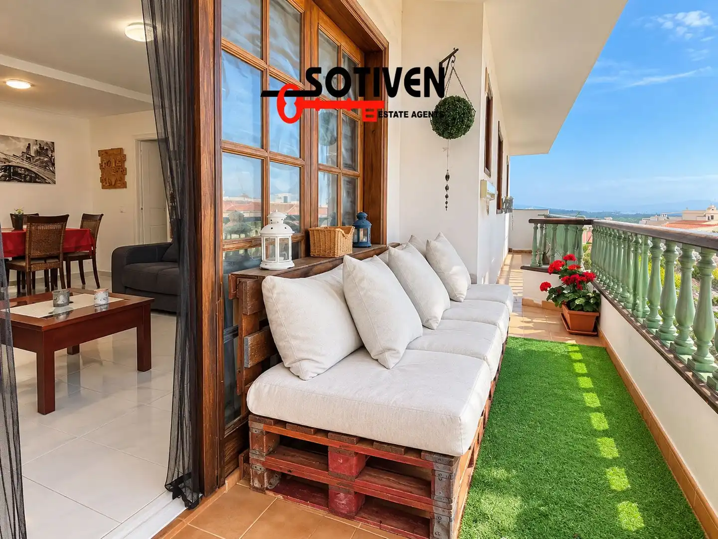 Terrasse von Wohnungen zum Verkauf in Adeje mit Heizung und Balkon