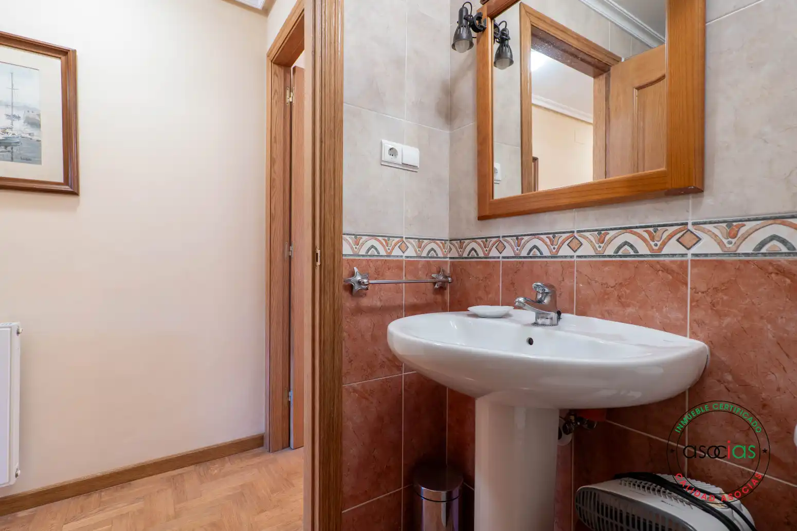 Baño de Casa adosada en venta en Gozón con Calefacción, Jardín privado y Parquet