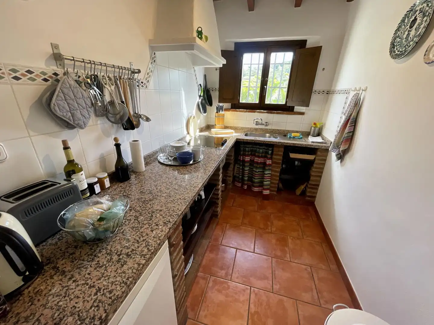 Küche von Country house zum Verkauf in Villanueva de la Concepción mit Klimaanlage, Heizung und Privatgarten