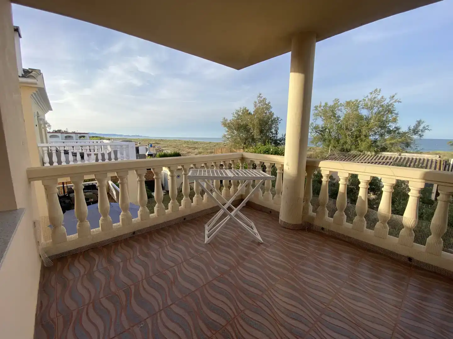 Terraza de Casa o chalet de alquiler en Tavernes de la Valldigna con Jardín privado y Amueblado