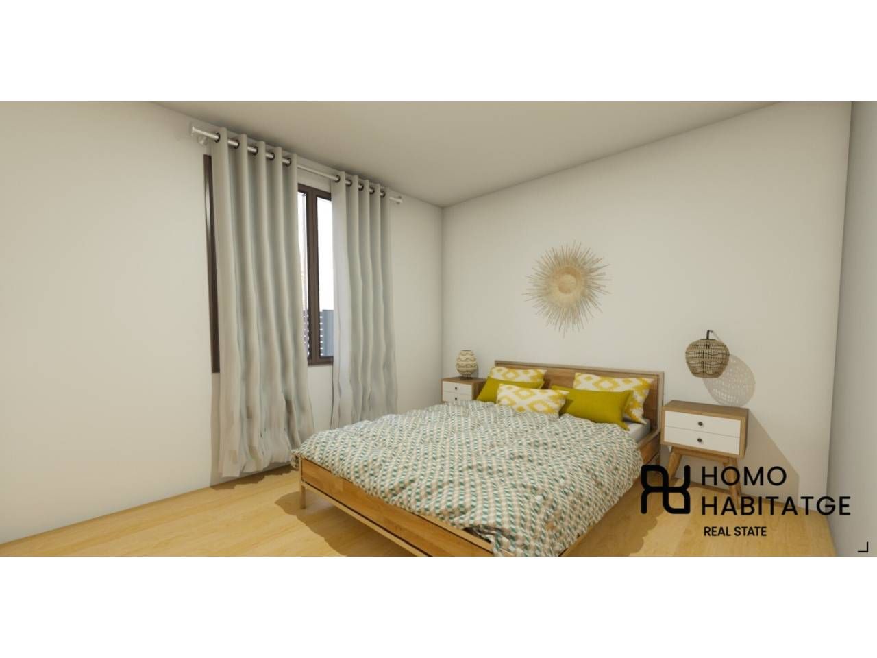 Bedroom of House or chalet for sale in Sabadell  with Air Conditioner and Terrace
