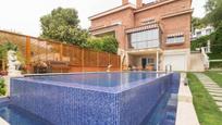 Swimming pool of Single-family semi-detached for sale in Castelldefels  with Air Conditioner, Terrace and Swimming Pool