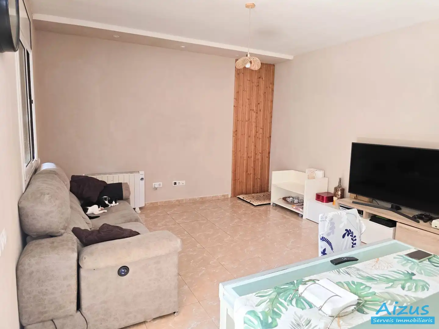 Living room of Houses for sale in Santa Susanna  with Air Conditioner, Terrace and Oven