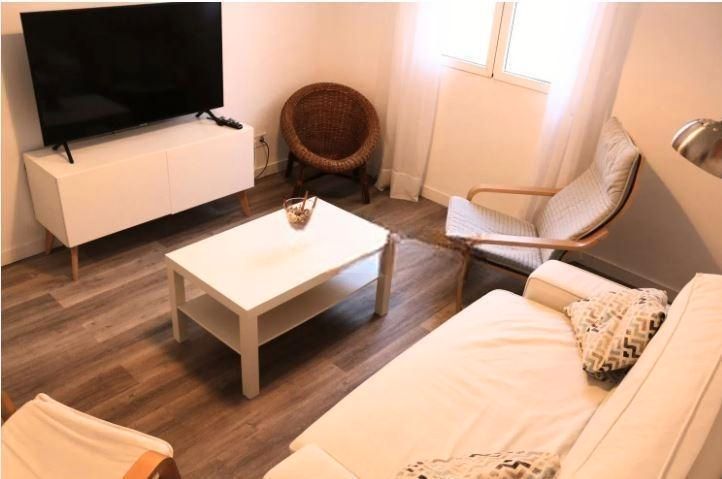 Living room of Flat to rent in Málaga Capital  with Air Conditioner and Furnished