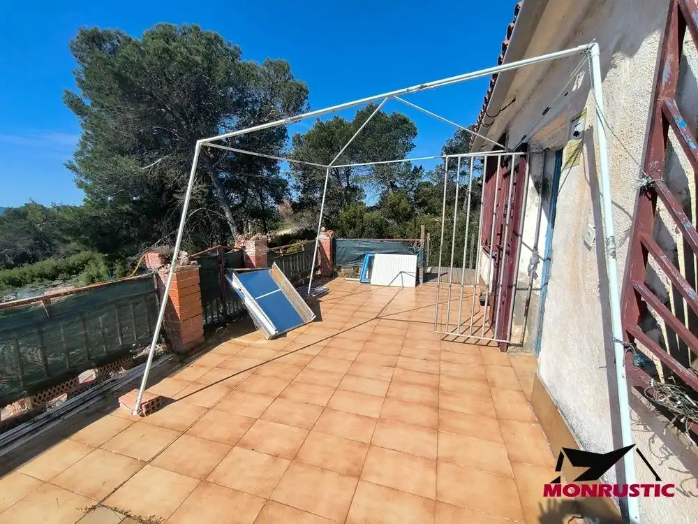 Terraza de Finca rústica en venta en Querol con Jardín privado, Terraza y Trastero