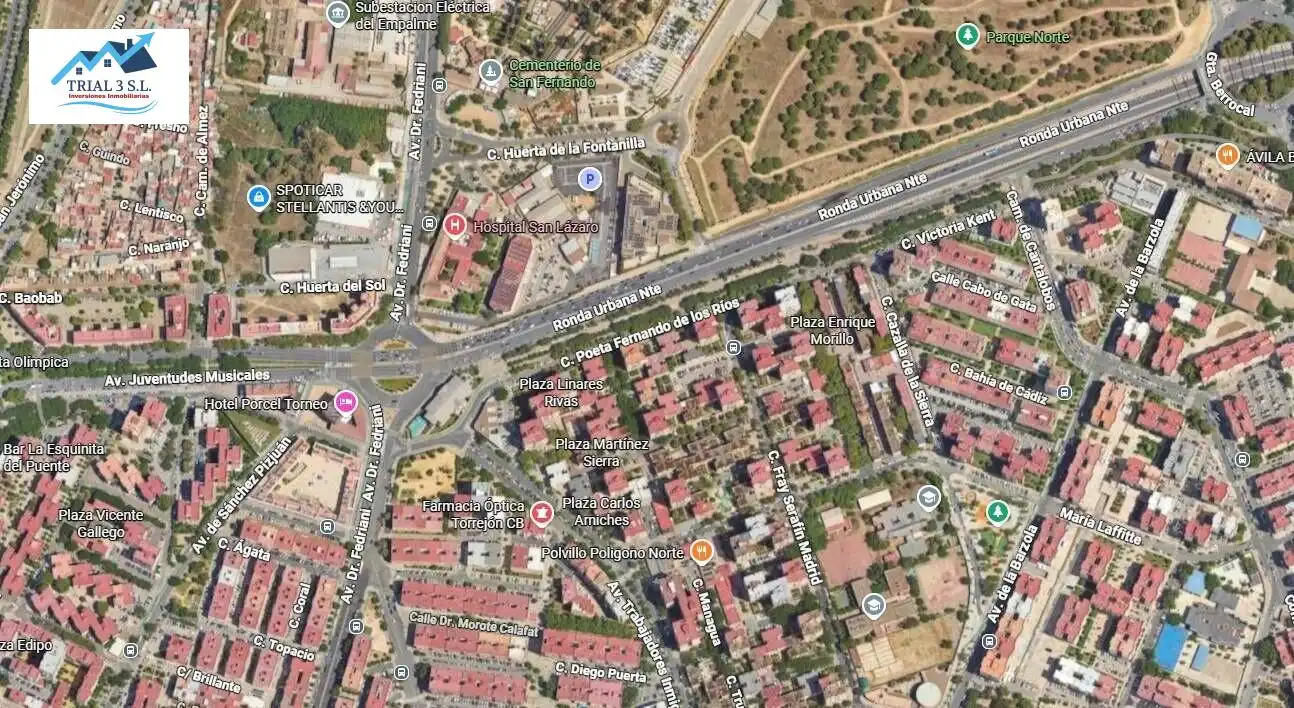 Vista exterior de Piso en venta en Sevilla