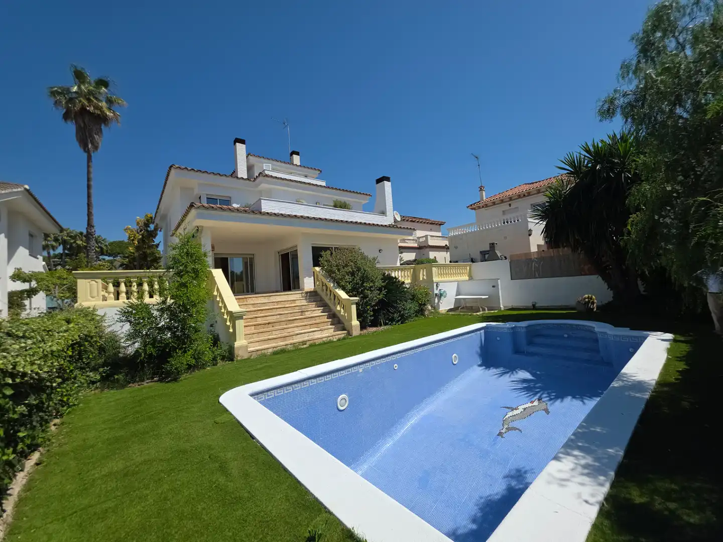 Jardín de Casa o chalet en venta en El Masnou con Calefacción, Jardín privado y Parquet