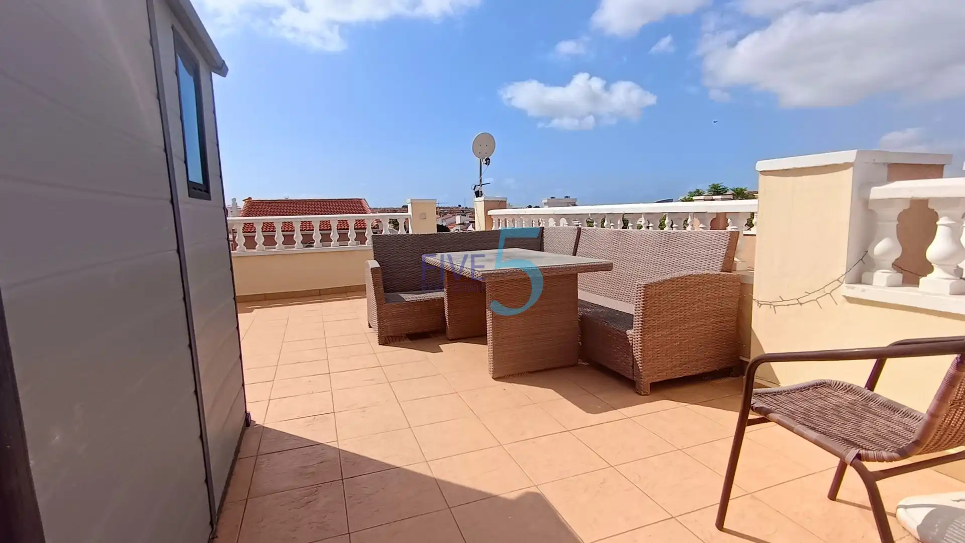 Terrassa de Casa adosada en venda en Torrevieja amb Aire condicionat, Calefacció i Terrassa