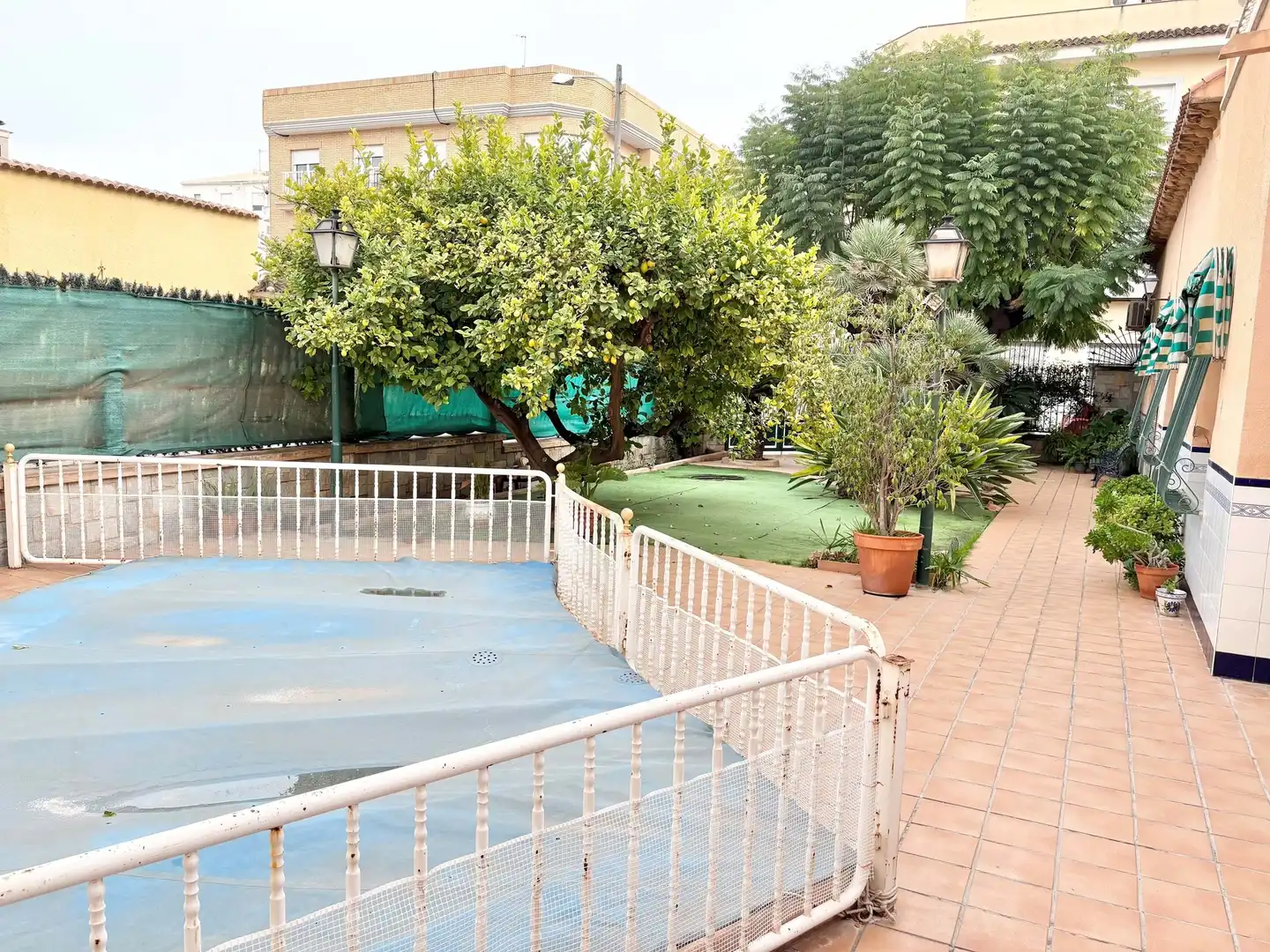 Garden of Detached homes for sale in Novelda  with Swimming Pool