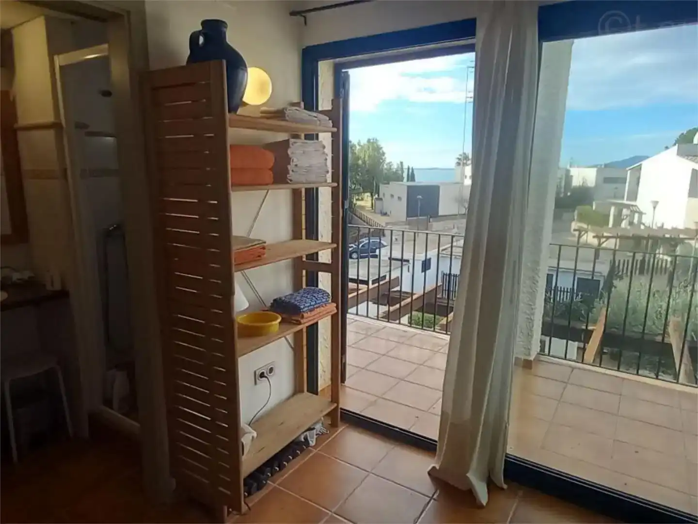 Terraza de Piso en venta en El Perelló con Aire acondicionado, Jardín privado y Piscina