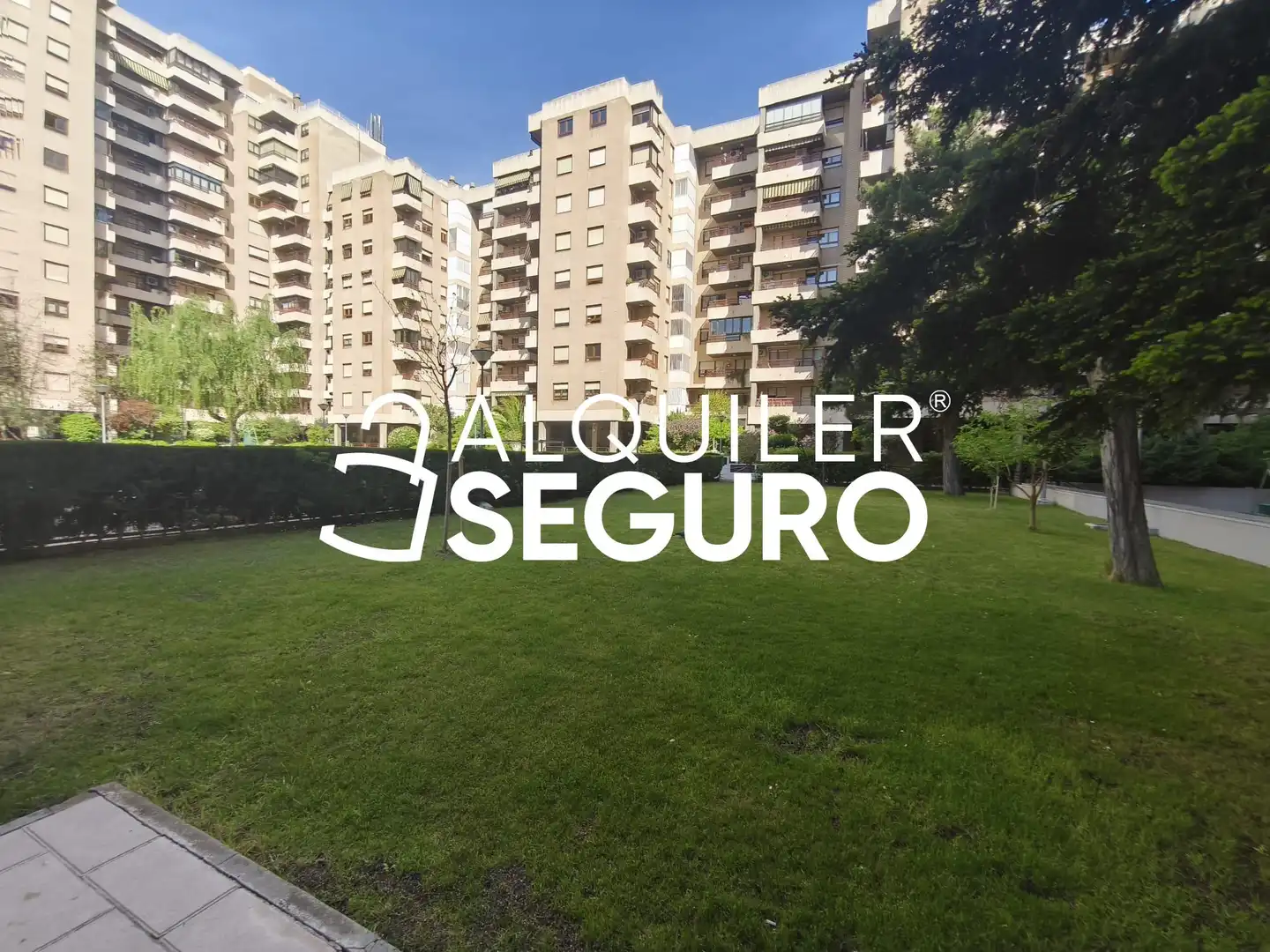 Vista exterior de Piso de alquiler en Zaragoza con Aire acondicionado, Calefacción y Terraza