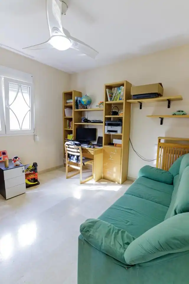 Wohnzimmer von Haus oder Chalet zum Verkauf in Alhaurín de la Torre mit Klimaanlage, Schwimmbad und Möbliert