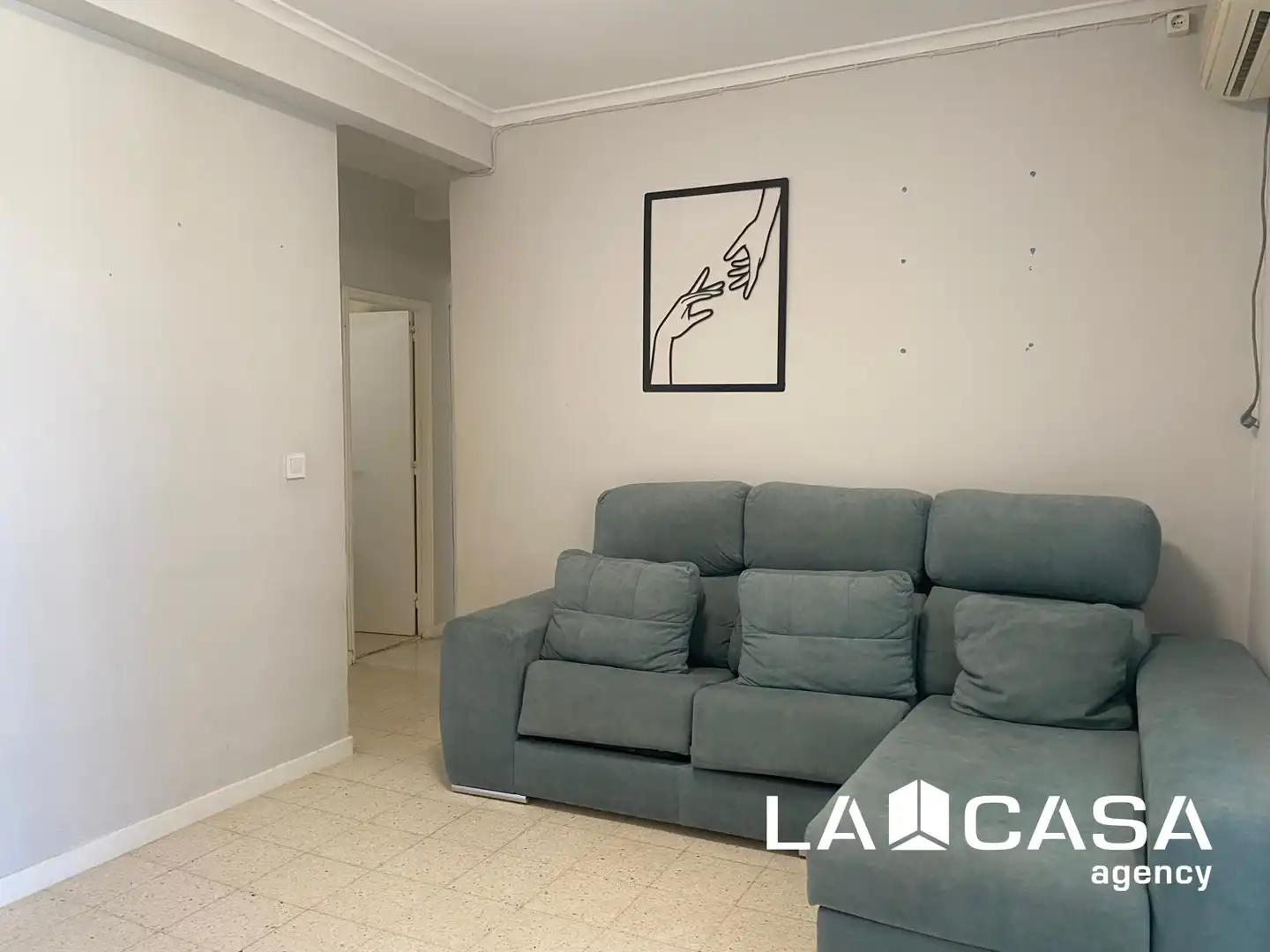 Sala de estar de Piso en venta en Dos Hermanas con Aire acondicionado y Terraza