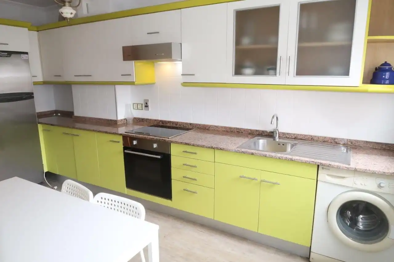 Kitchen of Flat for rent in A Coruña Capital   with Heating and Furnished