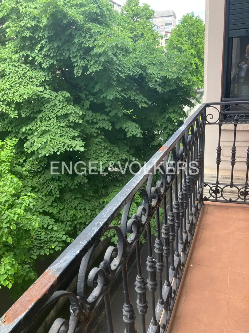 Terraza de Piso de alquiler en Bilbao  con Calefacción y Balcón
