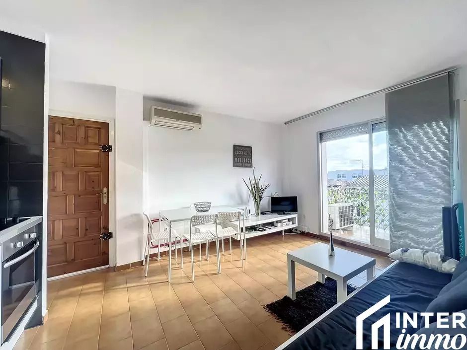 Living room of Flat for sale in Empuriabrava  with Air Conditioner, Terrace and Balcony