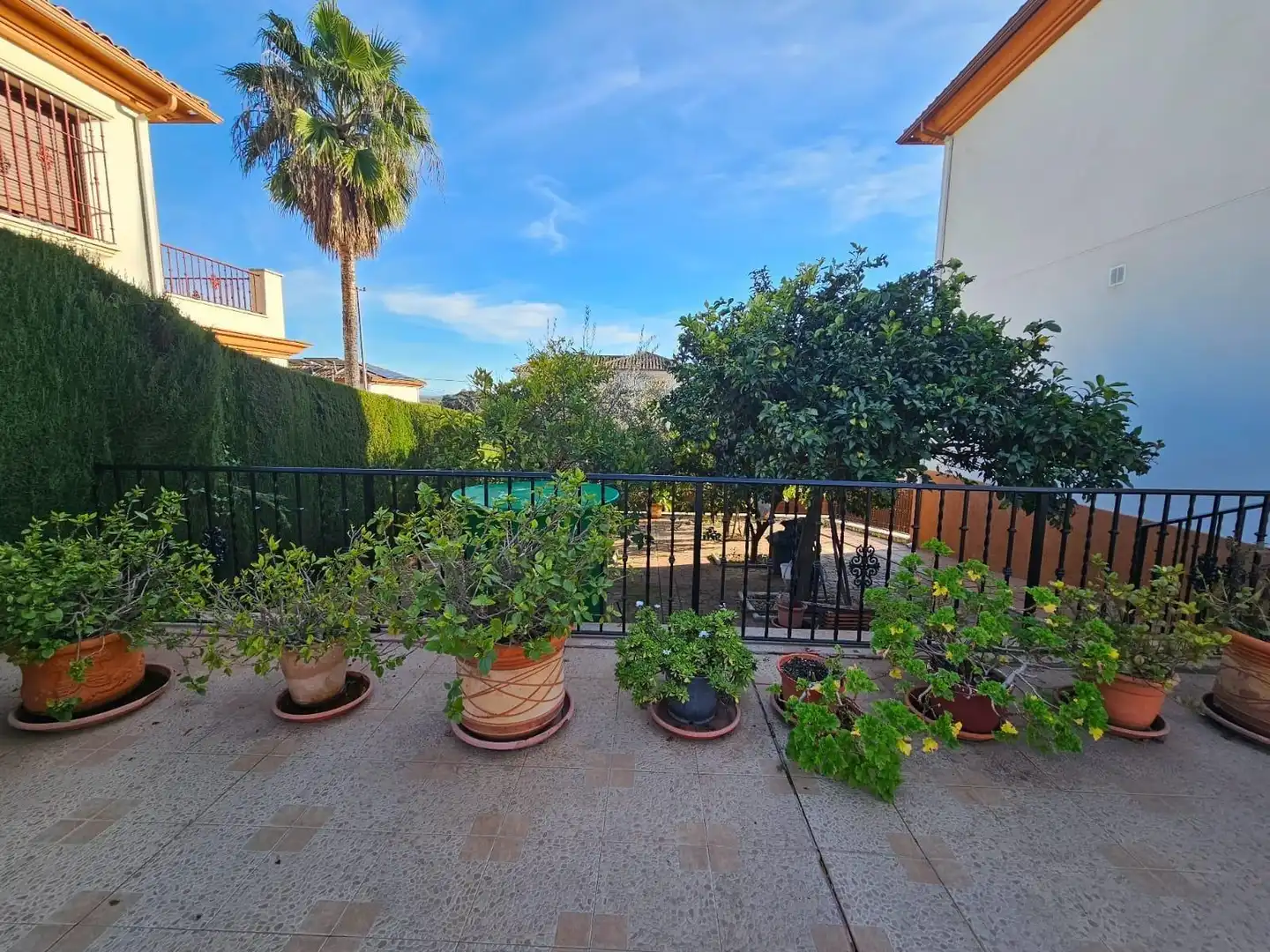 Terrassa de Casa o xalet en venda en Córdoba amb Aire condicionat, Calefacció i Jardí privat