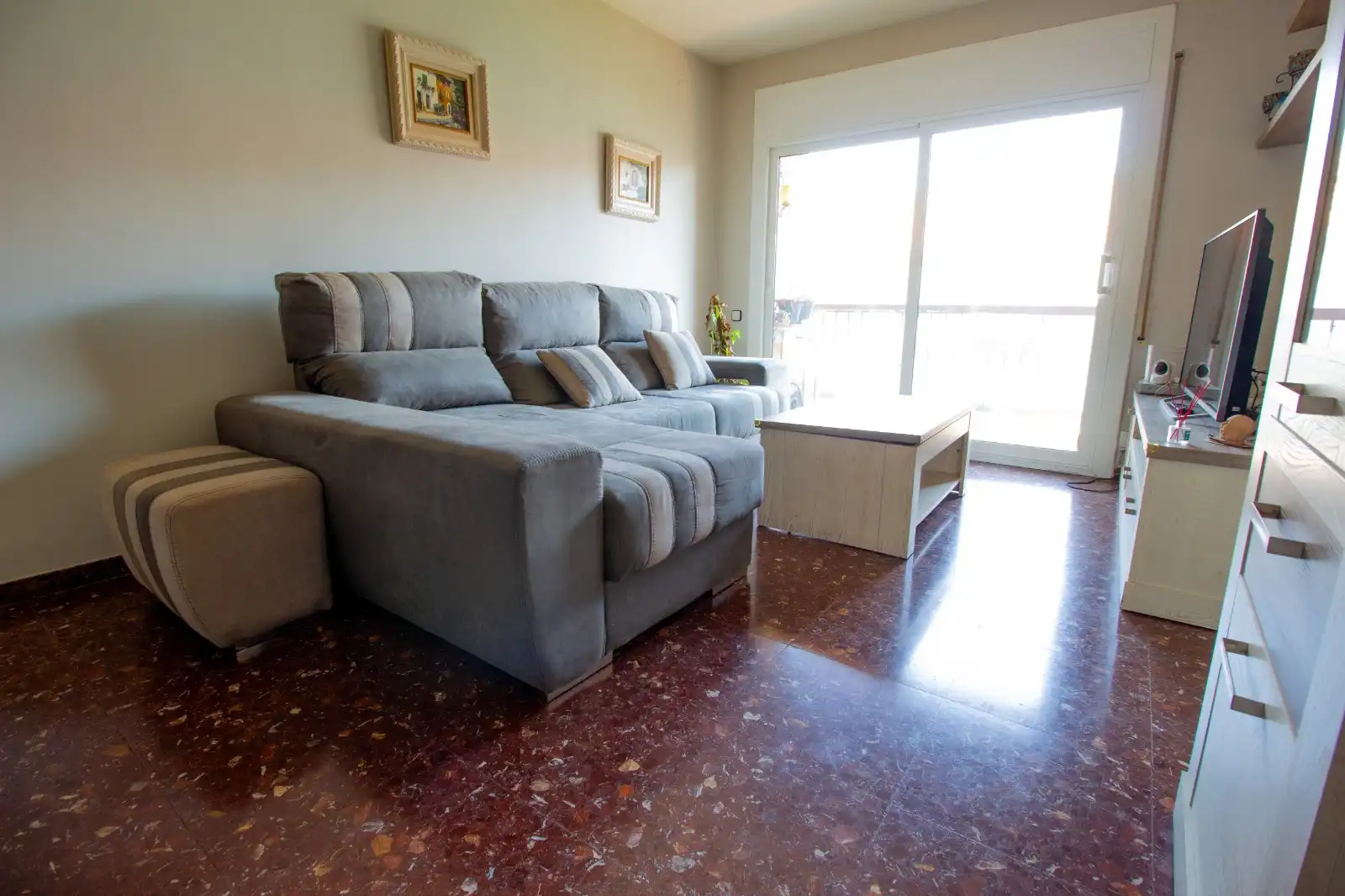Sala de estar de Piso en venta en Esparreguera con Calefacción y Balcón