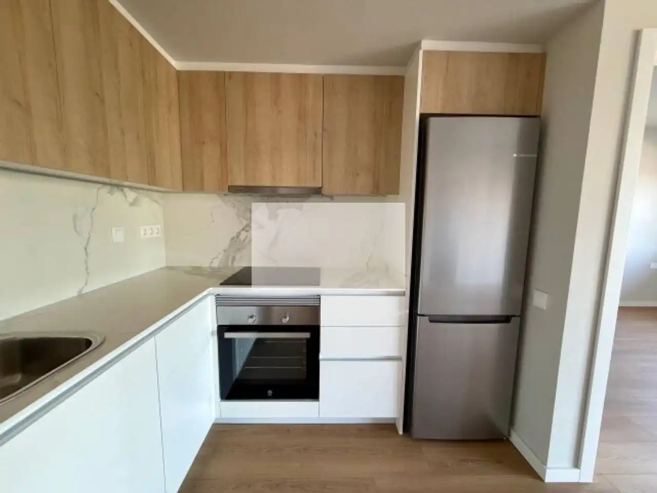 Kitchen of Flat for rent in Terrassa  with Air Conditioner, Heating and Parquet flooring