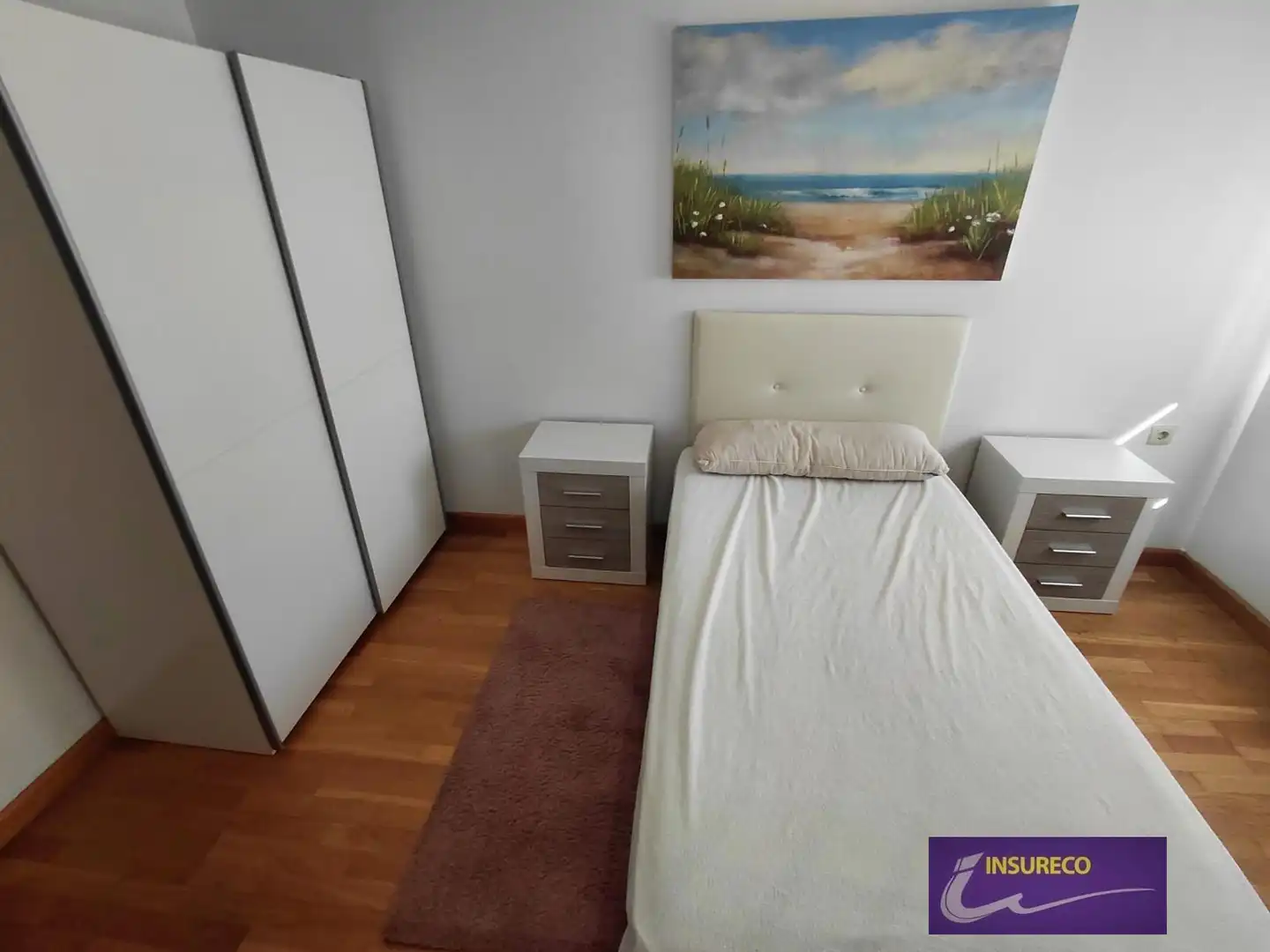 Schlafzimmer von Wohnung zur Miete in León Capital  mit Heizung, Terrasse und Abstellraum