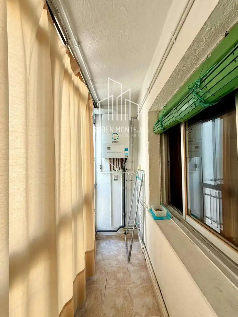 Balcony of Flat for rent in Salamanca  with Heating, Terrace and Furnished