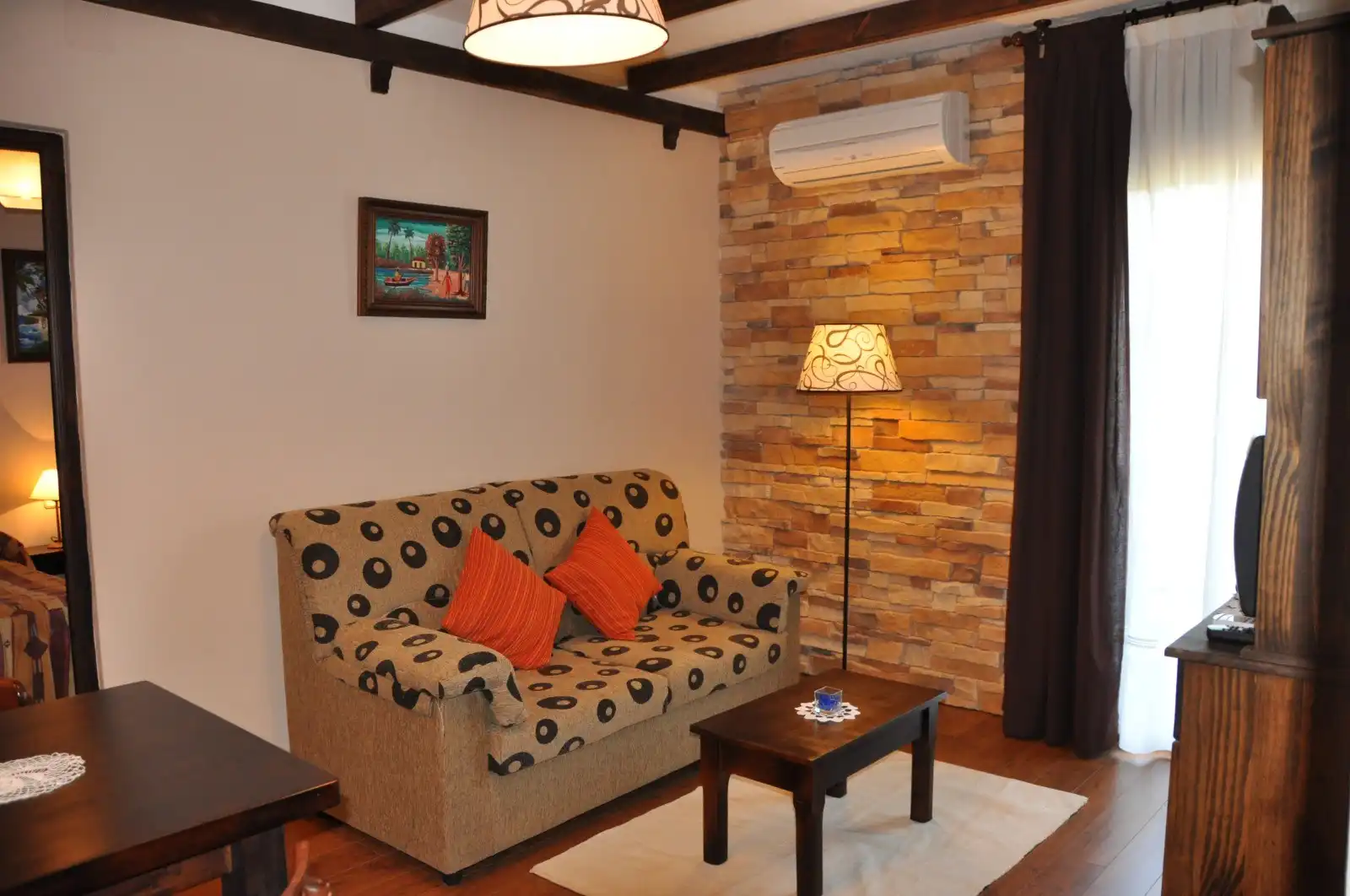 Living room of Apartments for sale in Sotoserrano  with Air Conditioner and Furnished
