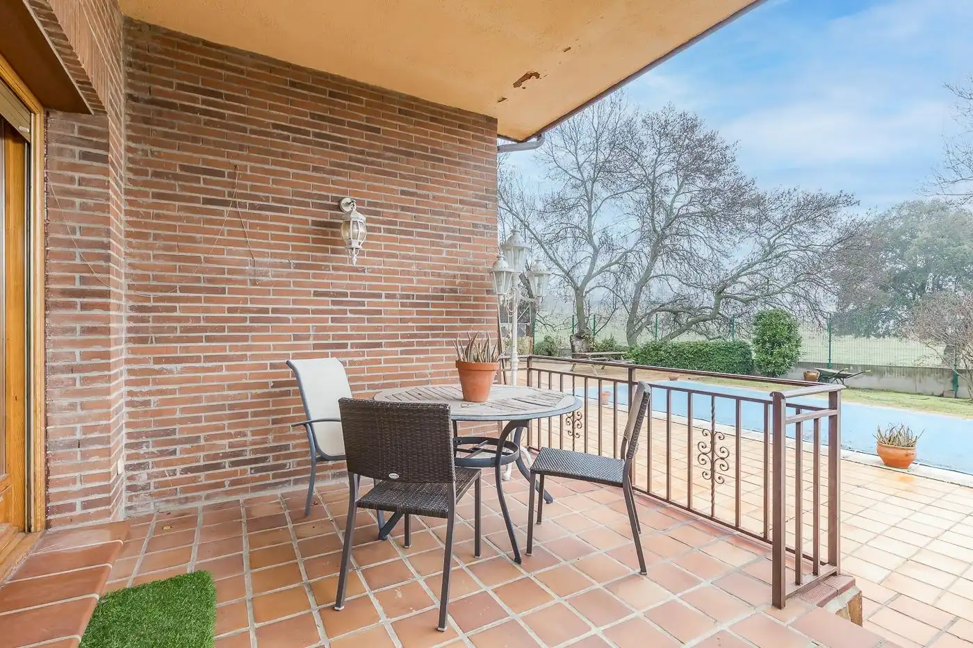 Terraza de Casa adosada en venta en Galapagar con Calefacción, Jardín privado y Terraza