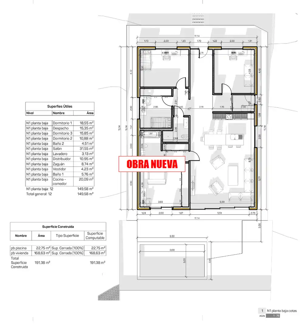 Chalet con piscina en venta en magnolia, imagen 27