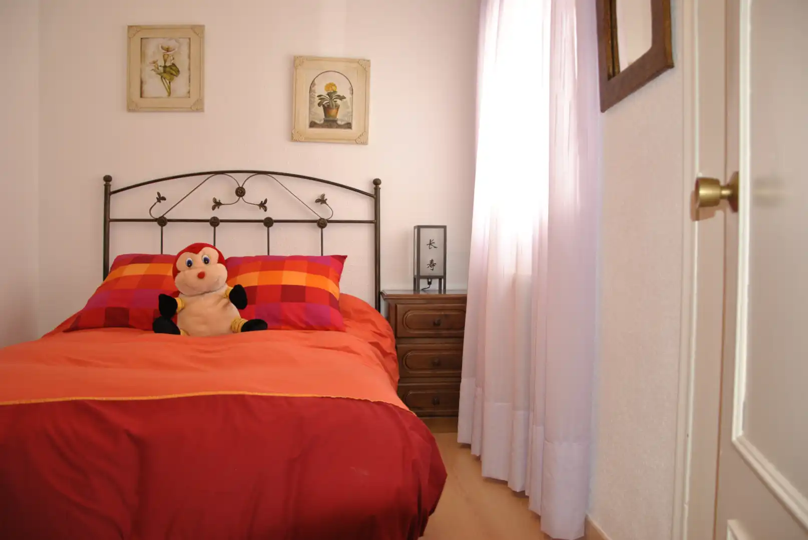 Bedroom of Flat for sale in Plasencia  with Air Conditioner, Heating and Parquet flooring