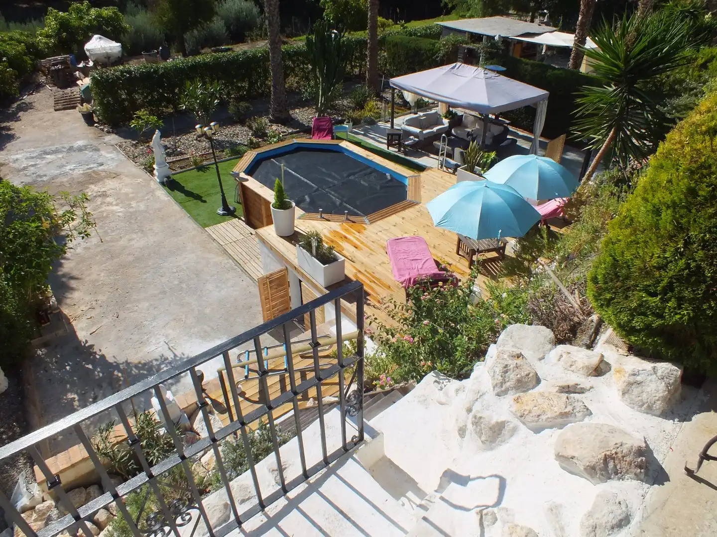 Terraza de Casa o chalet en venta en Salobreña con Jardín privado