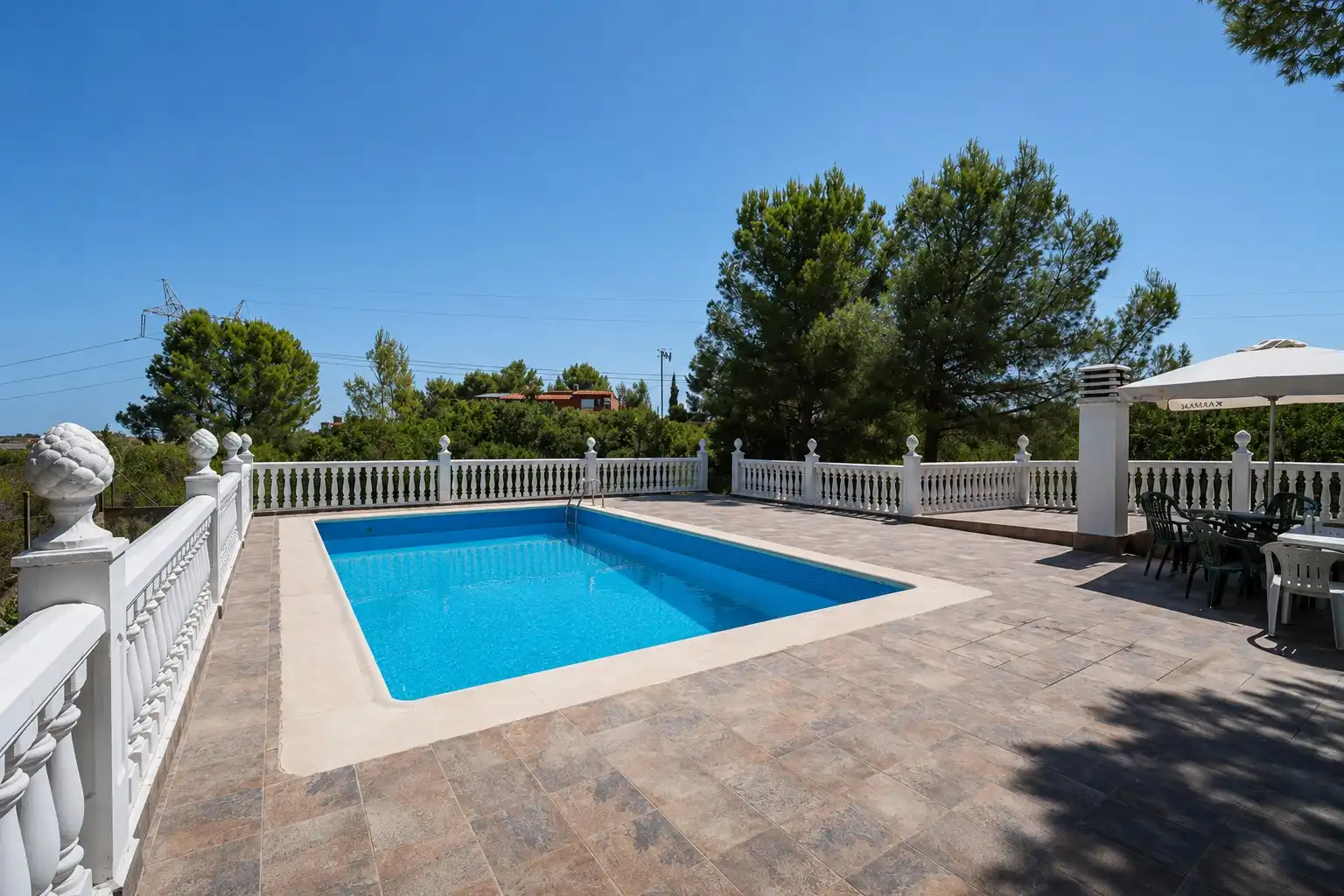 Piscina de Casa o xalet en venda en Alberic amb Jardí privat, Terrassa i Traster