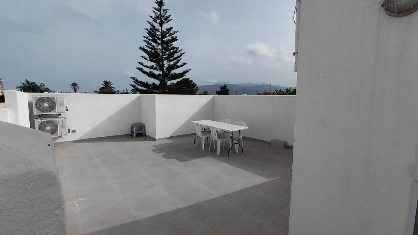 Terraza de Casa o chalet en venta en Tavernes de la Valldigna con Calefacción, Terraza y Amueblado